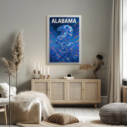 Alabama Waves Poster