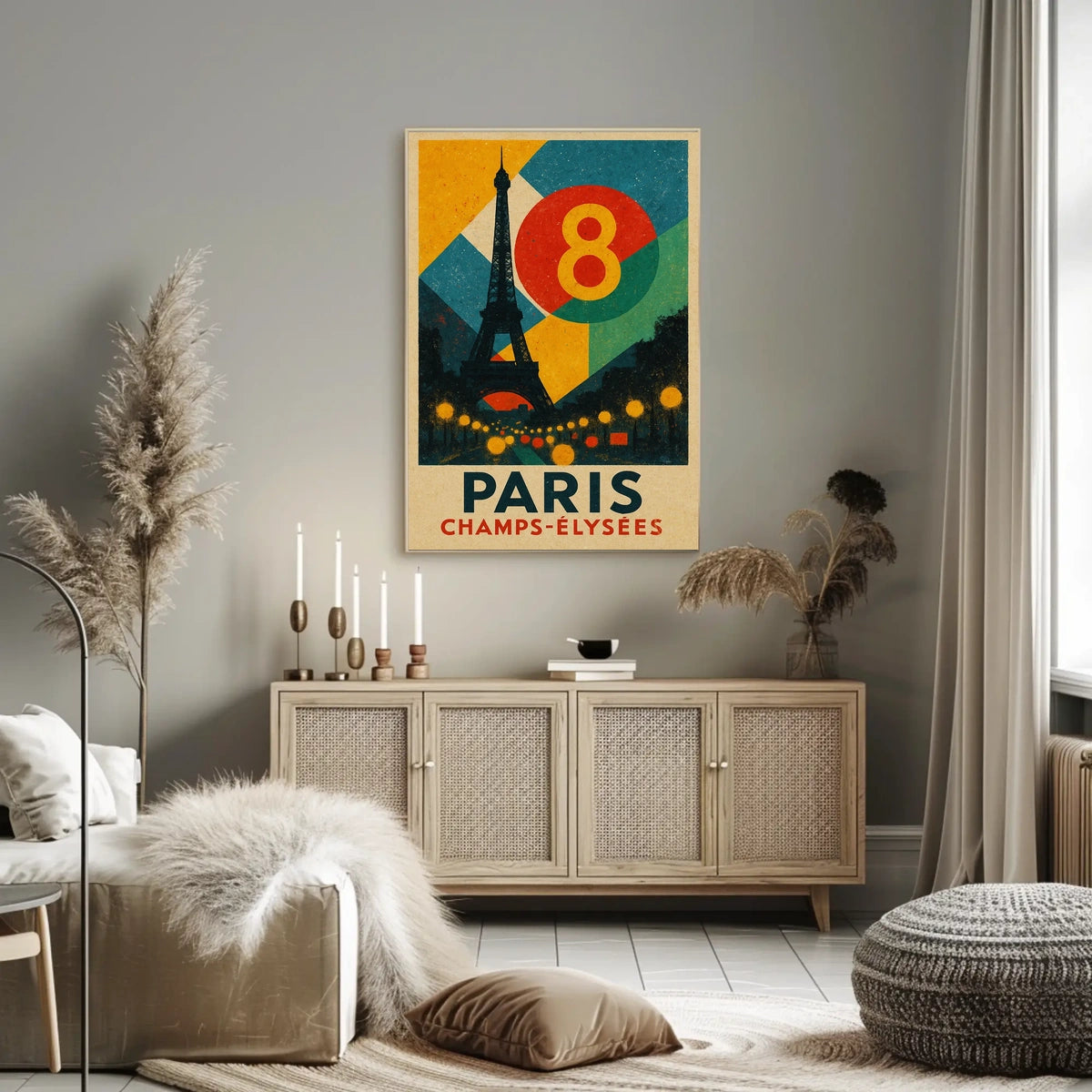 Paris Champs-Élysées Poster