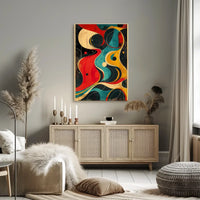 Abstract Modern Minimalist Art Poster