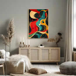 Abstract Modern Minimalist Art Poster