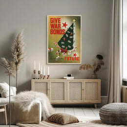 War Bonds Holiday Promotion Poster PosterGoat