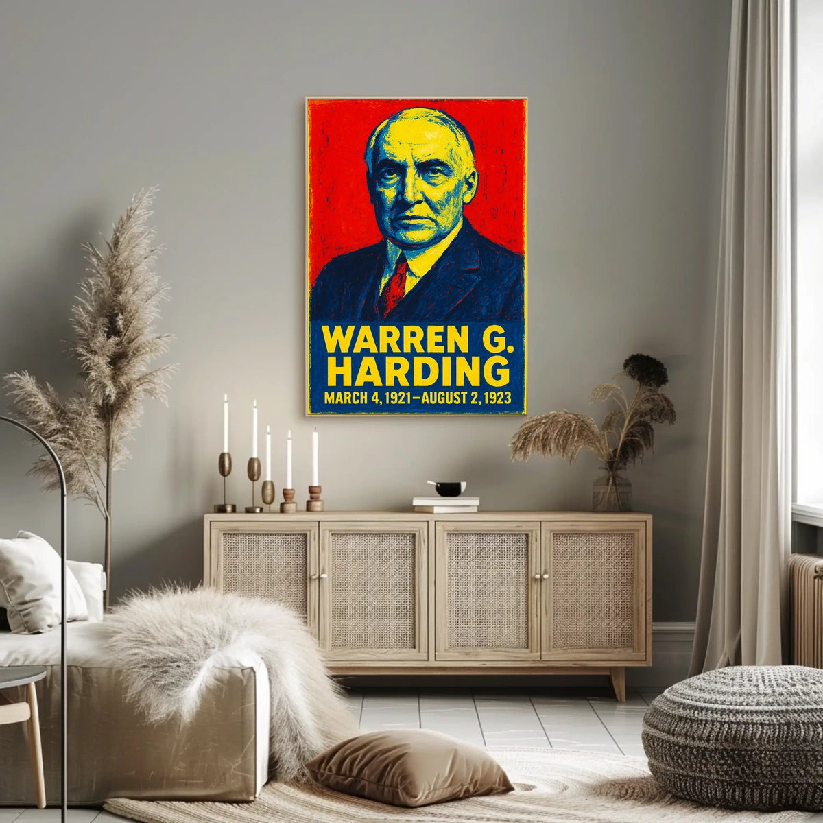 Warren G. Harding Poster