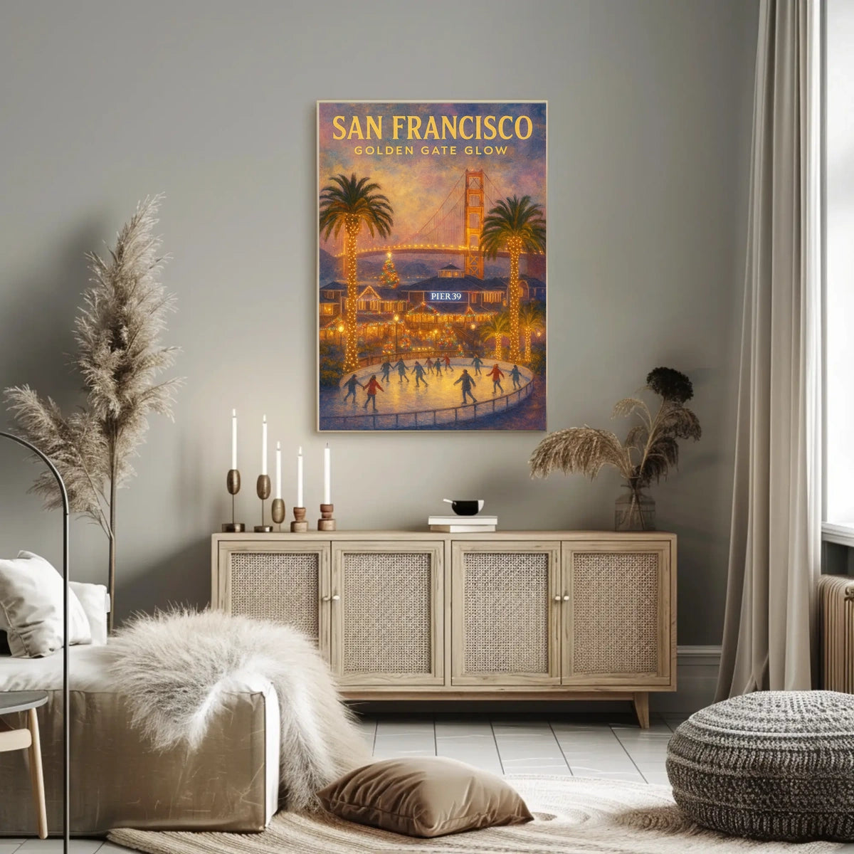 San Francisco Skyline Poster