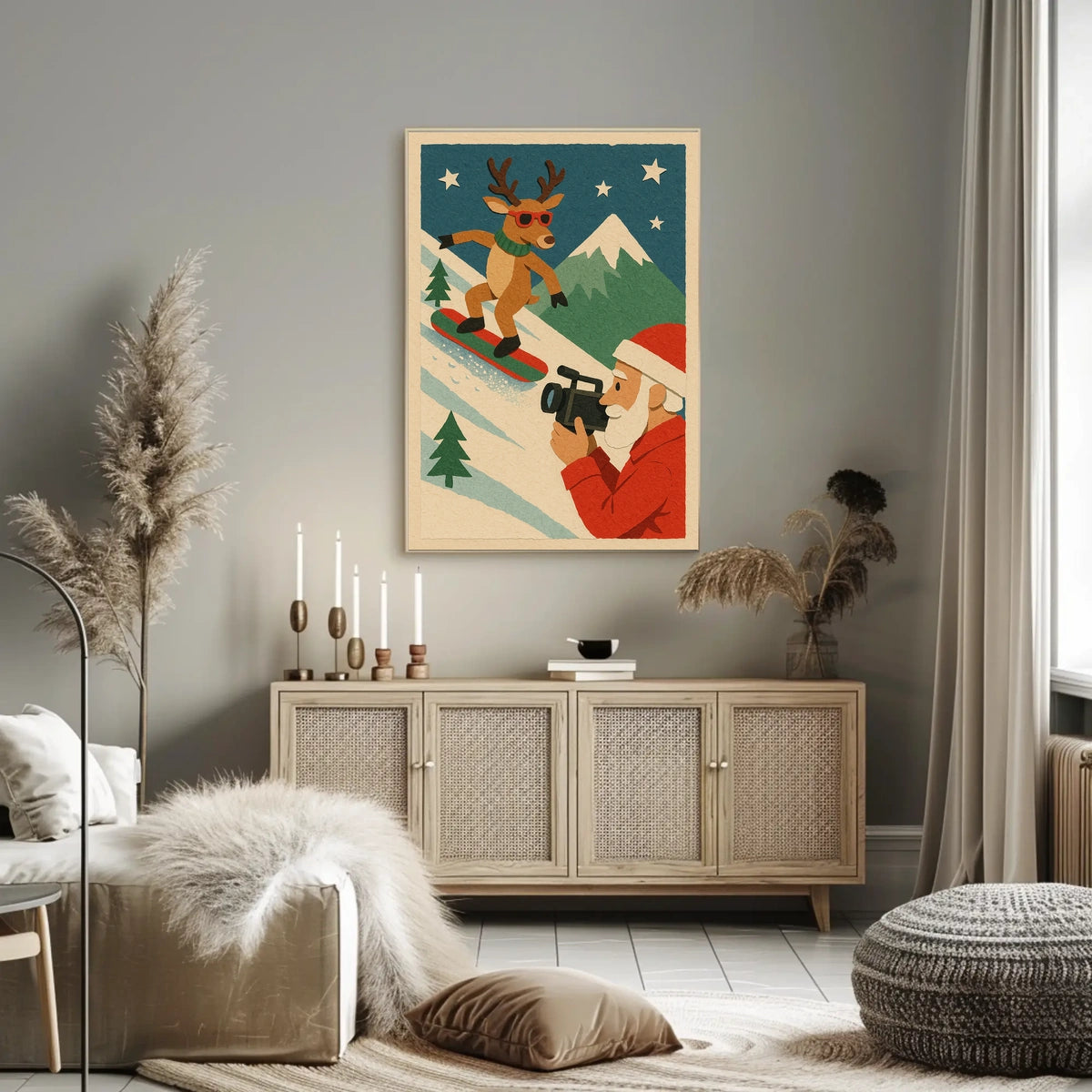 SantaS Winter Adventure Poster