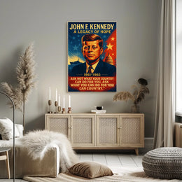 John F. Kennedy – A Legacy of Hope Poster