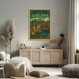 Welcome to Enchanting Ljubljana Poster