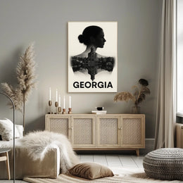Georgia A Fusion of Identity and Architecture Poster