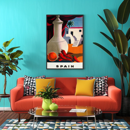 Spain Tourism Poster