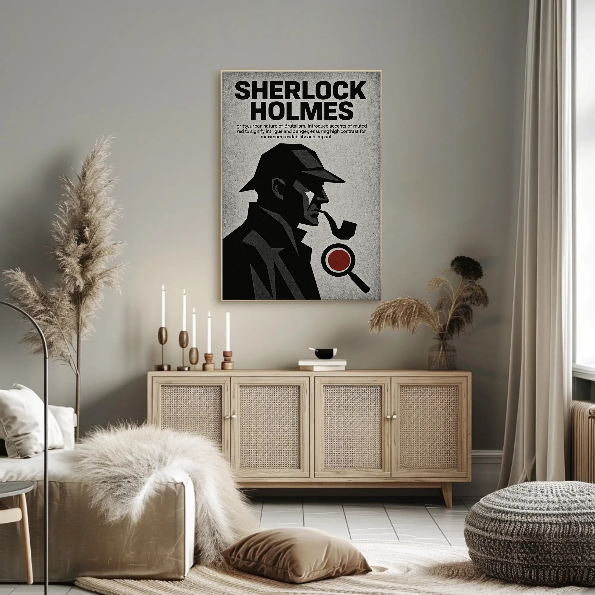 Sherlock Holmes Poster PosterGoat