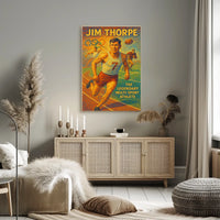 Jim Thorpe Celebrating a Sports Legend Poster