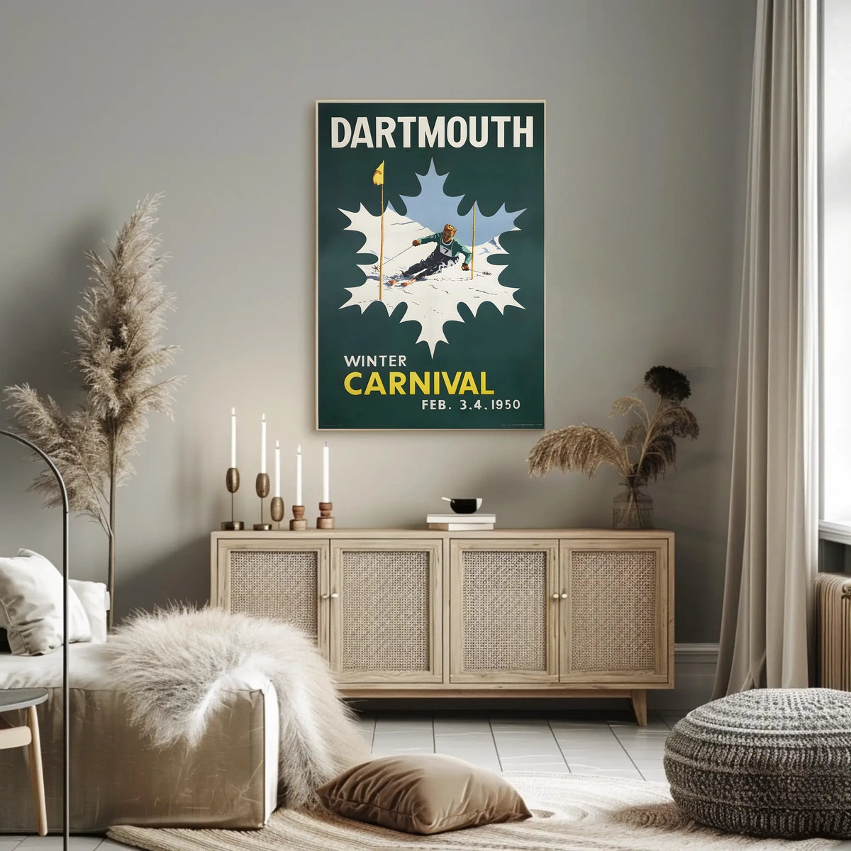 Dartmouth Winter Carnival 1950 Poster