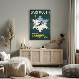 Dartmouth Winter Carnival 1950 Poster
