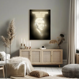 Thomas Jefferson Inauguration Dates Poster