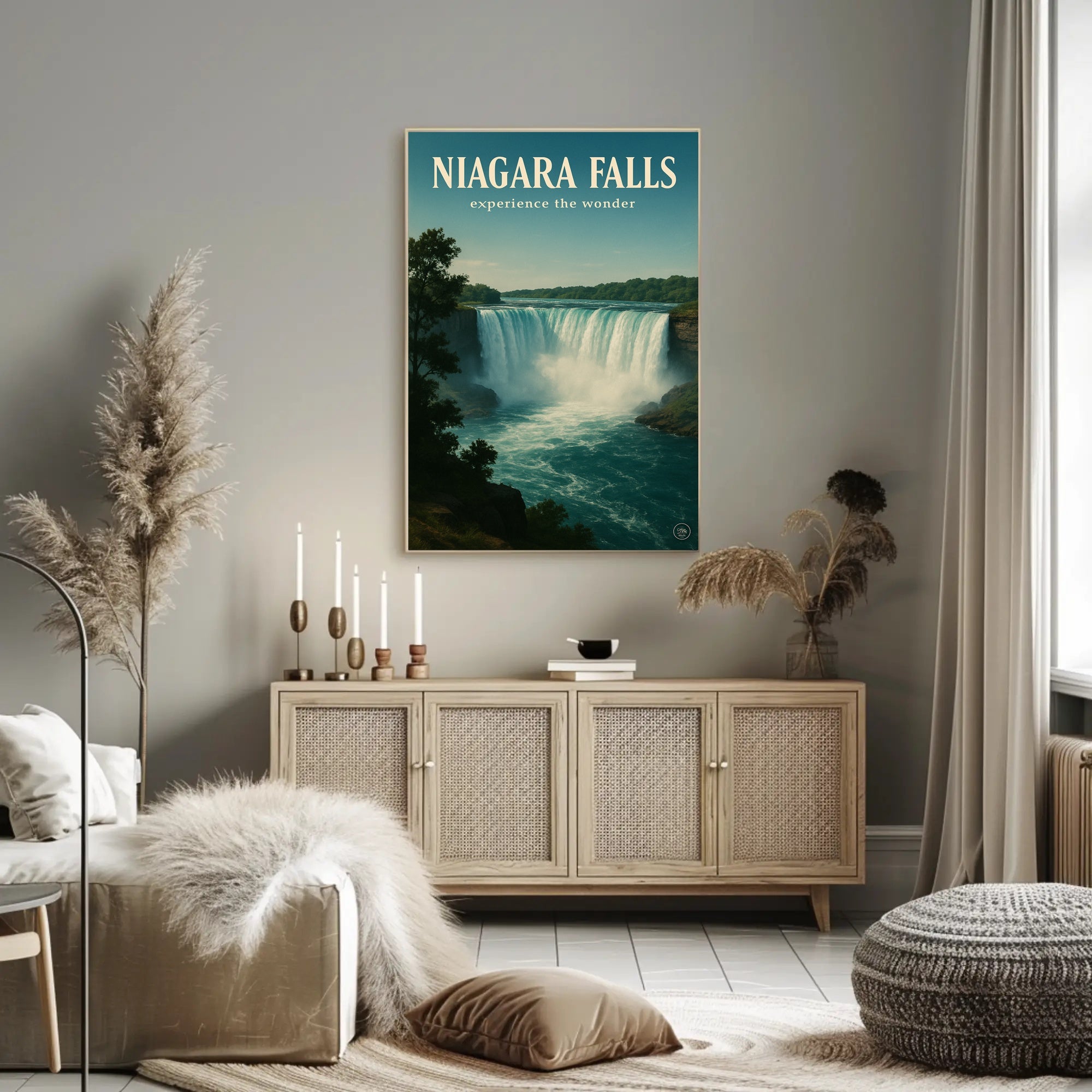 Niagara Falls Experience The Wonder Poster