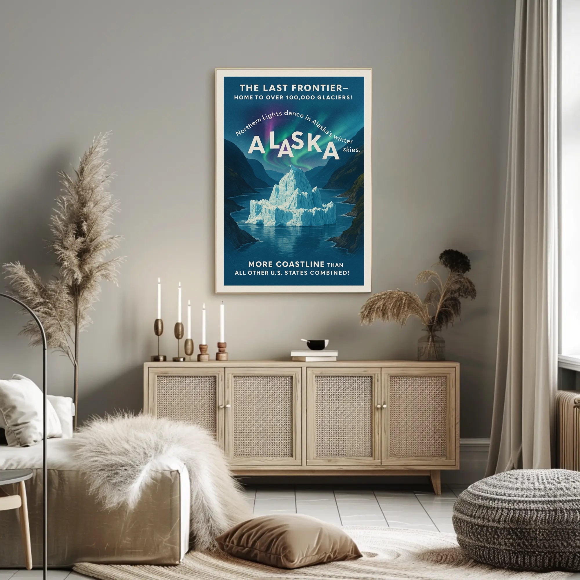 Alaska The Last Frontier Poster
