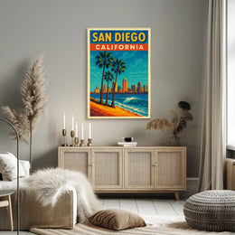 San Diego, California Poster