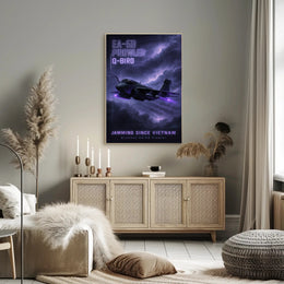 EA-6B Prowler Jamming Since Vietnam Poster PosterGoat