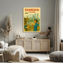 Shanghai, China Poster