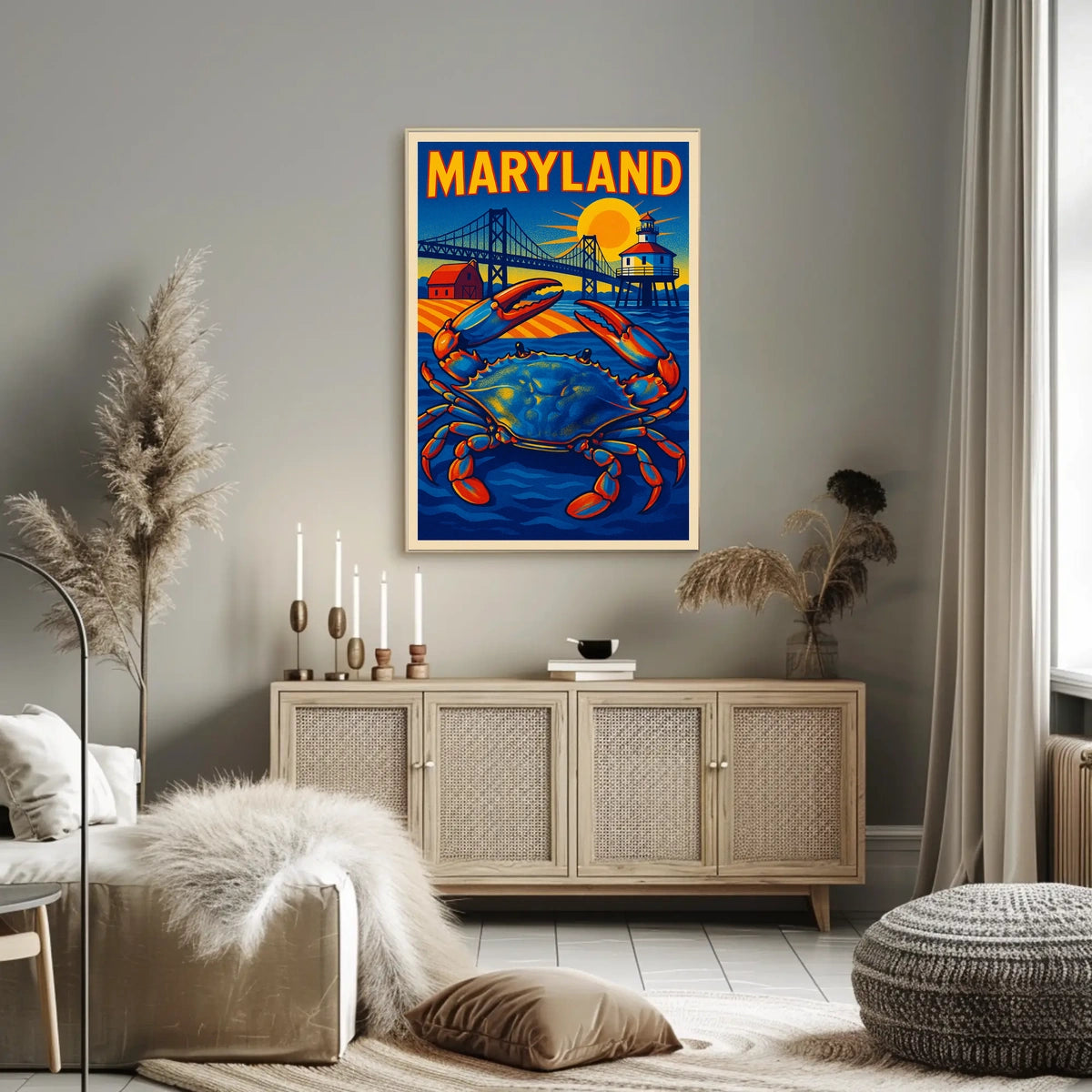 MarylandS Coastal Charm Poster