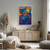 MarylandS Coastal Charm Poster