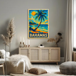 Vibrant Bahamas Poster