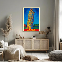 Italy Tower Of Pisa Poster