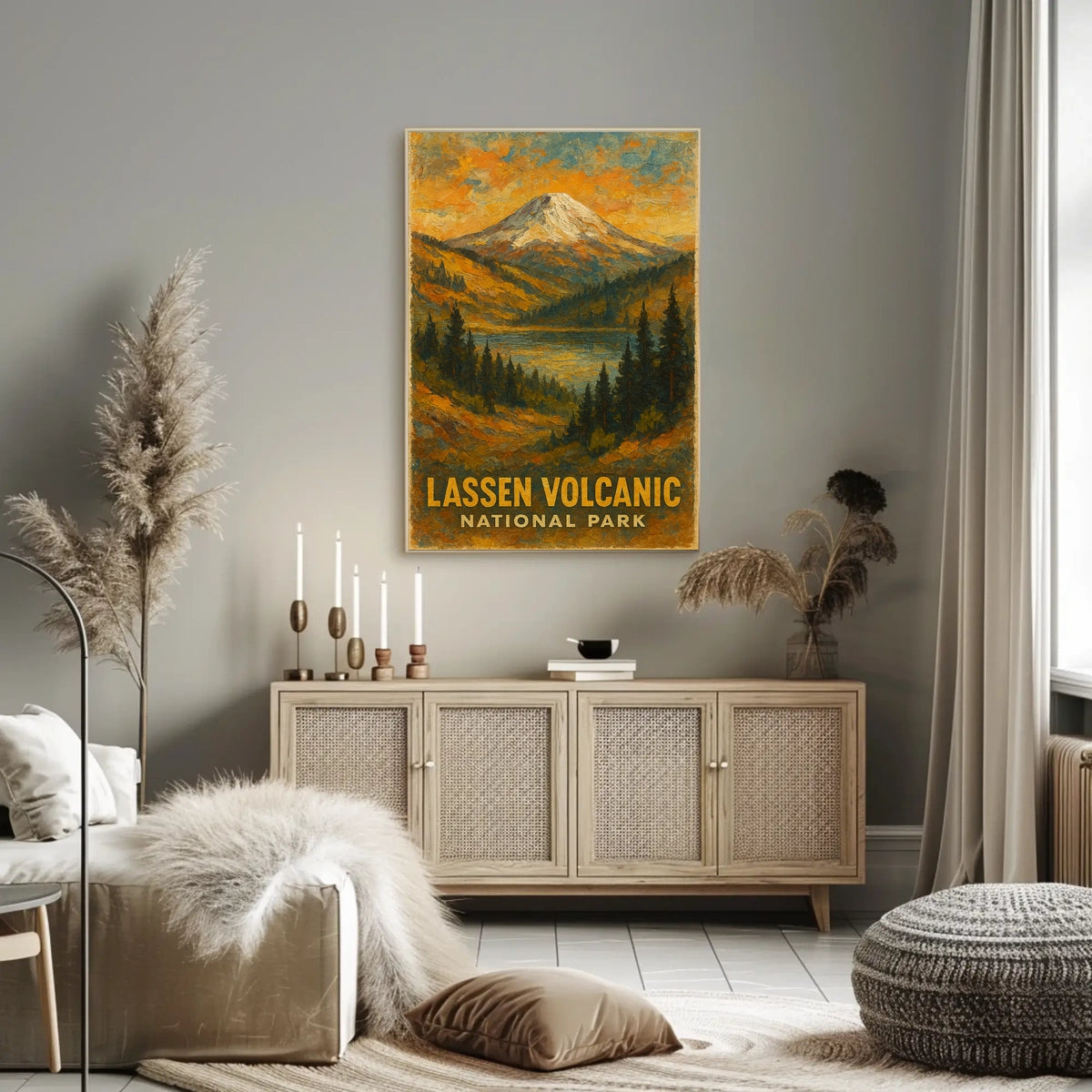 Lassen Volcanic National Park Poster