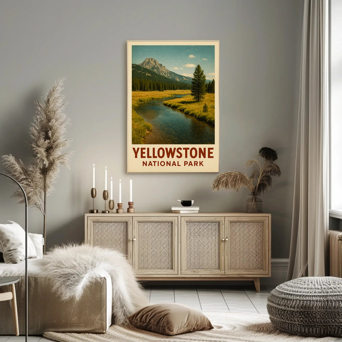 Yellowstone National Park Poster