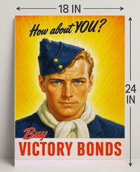 Buy Victory Bonds Poster PosterGoat