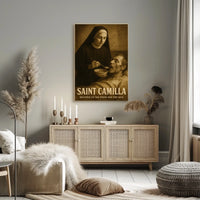 Saint Camilla Devoted To The Poor And Poster
