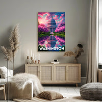 Washington in Bloom Poster