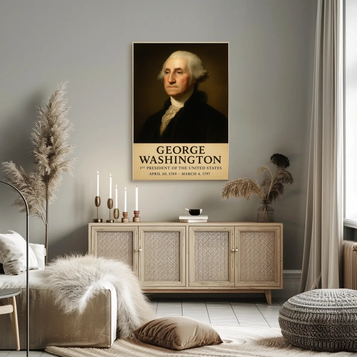 George Washington 1St President Poster