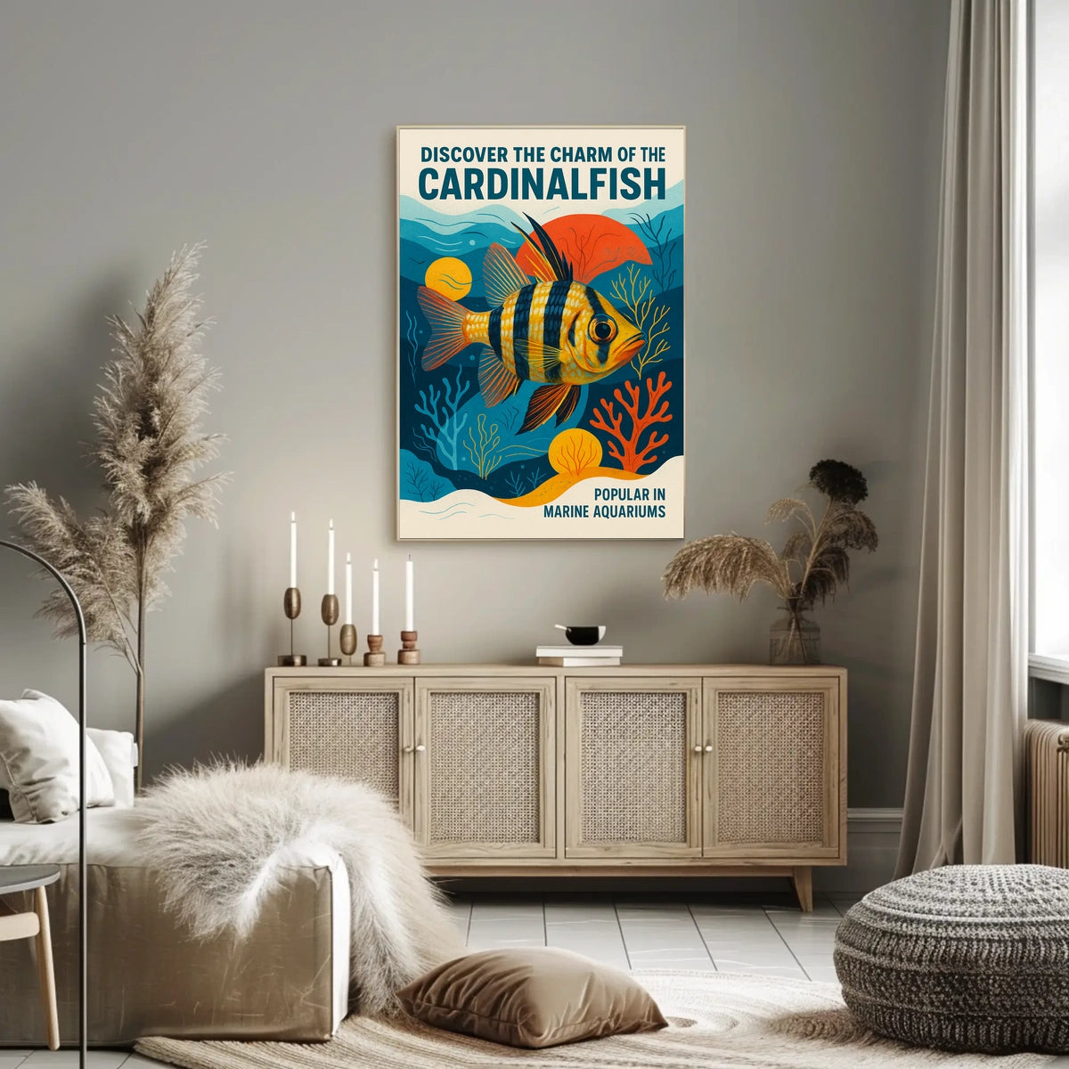 Discover The Charm Of The Cardinalfish Poster