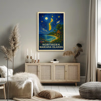 Northern Mariana Islands Travel Poster
