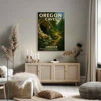 Oregon Marble Caves Poster