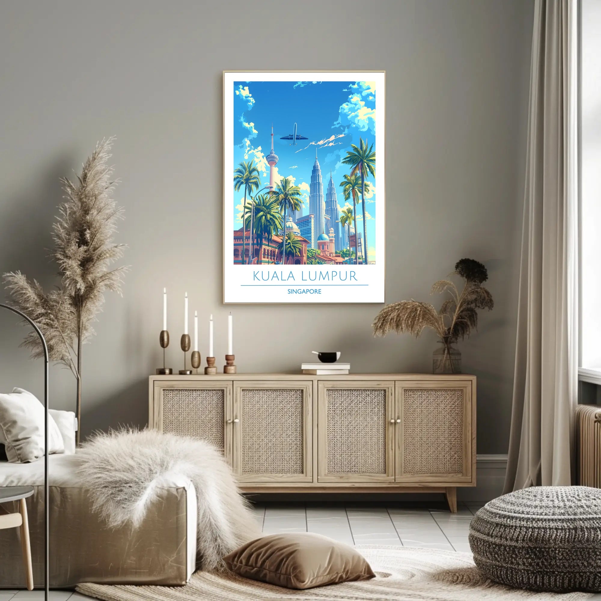 Kuala Lumpur Skyline Poster