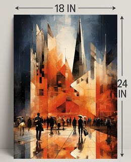 Urban Reflections Poster