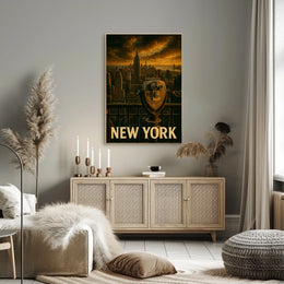 New York Skyline Poster