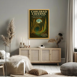Discover Carlsbad Caverns Wall Art Print