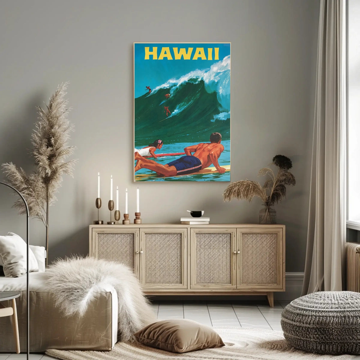 Hawaii Surf Adventure Poster
