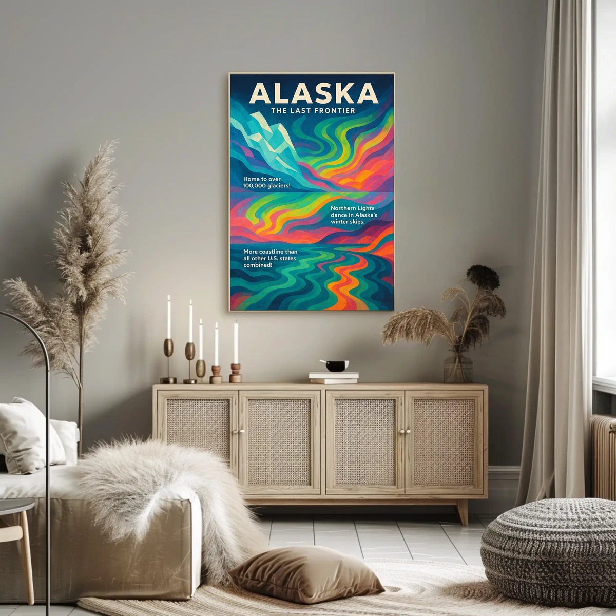 Alaska The Last Frontier Poster