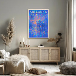 Sri Lanka A Vibrant Journey Poster