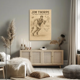 Jim Thorpe Celebrating the Worlds Greatest Athlete Poster