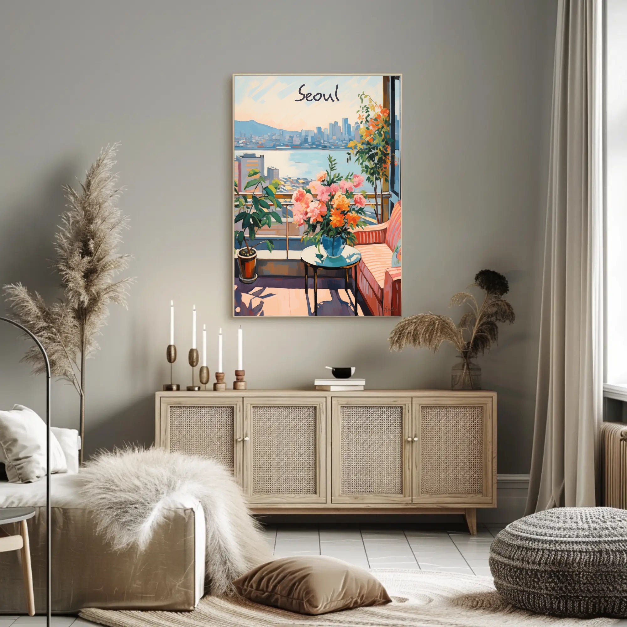 Seoul Serenity Poster