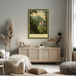 Enchanted Castle in the Mountains Poster