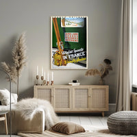 Winter Sports In France Poster