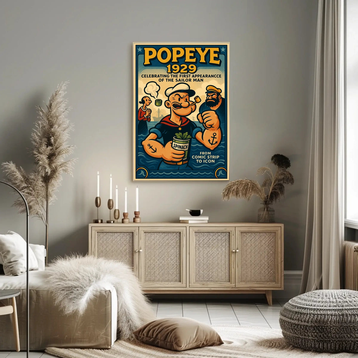 Popeye 1929 Art Poster POP-136