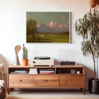 Serene 19th Century Pastoral Landscape Artistic Poster