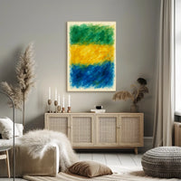 Abstract Color Harmony Abstract Poster