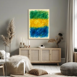 Abstract Color Harmony Abstract Poster